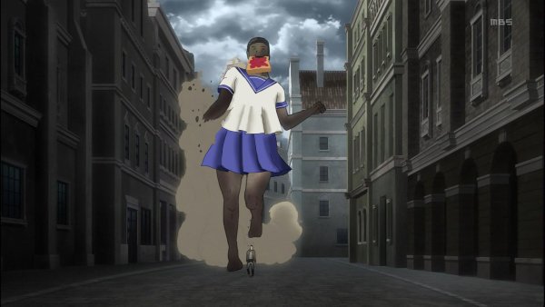 Аниме атака титанов Бегущий Титан