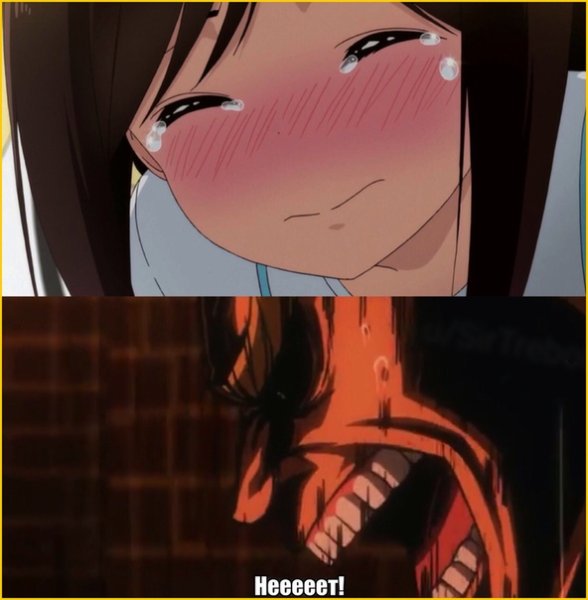 Нееет Мем аниме