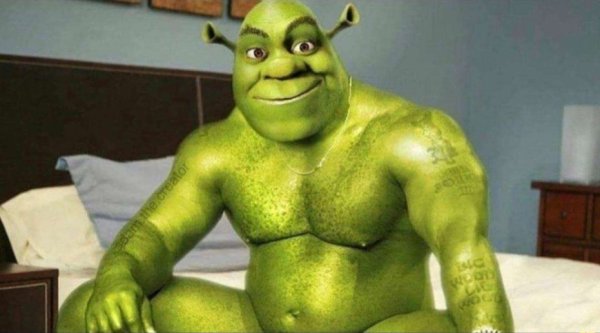 Шрек качок