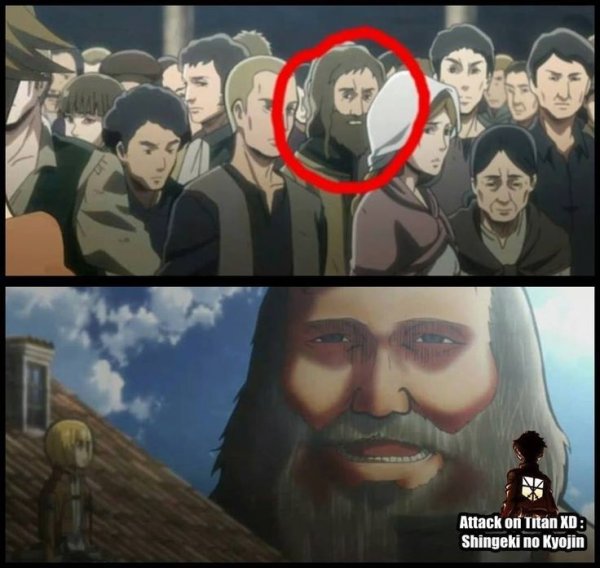 Атака титанов и Гарри Поттер