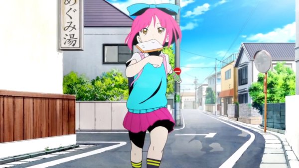 Аниме бежит