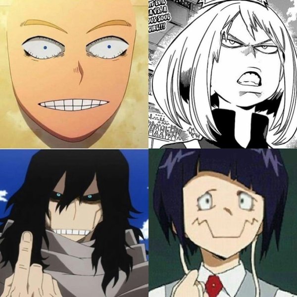 Мемы про аниме моя геройская Академия