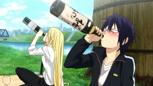 Аниме с алкоголем