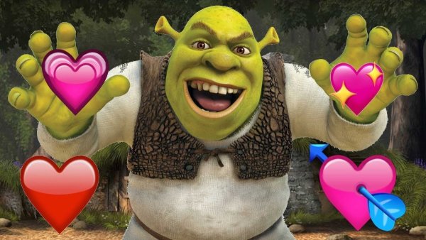 Шрек с сердцем
