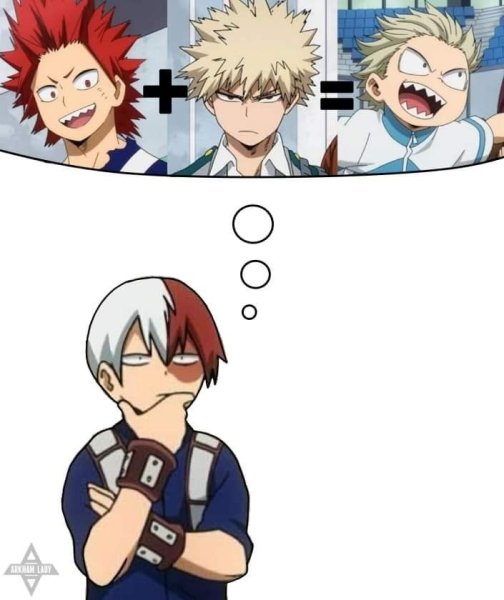 Аниме Мем моя геройская Академия