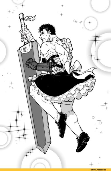 Дакимакура Гатс Берсерк