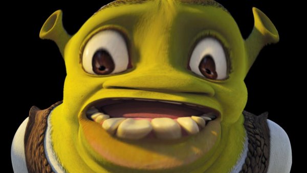 Удивленный Шрек