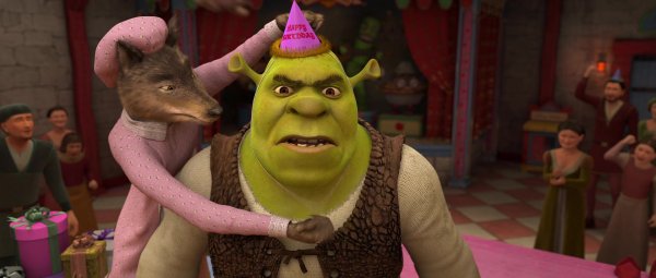 Шрек в колпаке