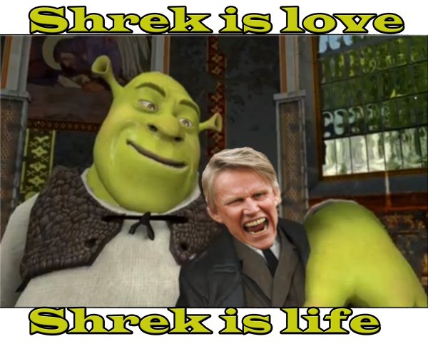 Шрек ИС лав Шрек ИС лайф