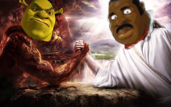 Шрек на заставку компьютера