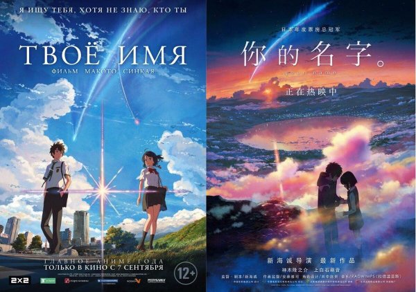 Твое имя аниме