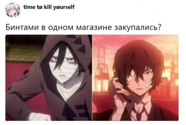 Великий из бродячих псов Мем