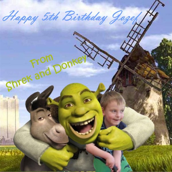 С днем рождения Шрек