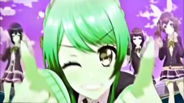 Мем с танцующими аниме тянками