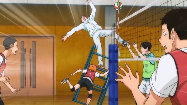 Волейбол аниме кадры