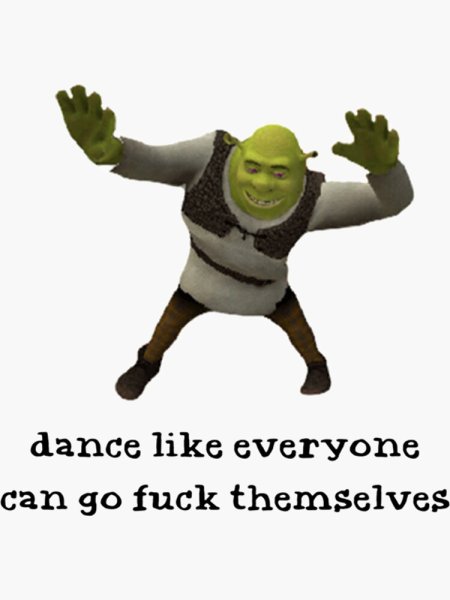 Шрек танцует