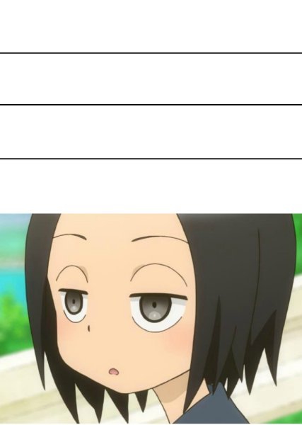 Заготовки для мемов аниме