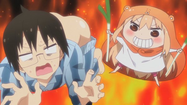 Аниме Двуличная сестрёнка Умару брат