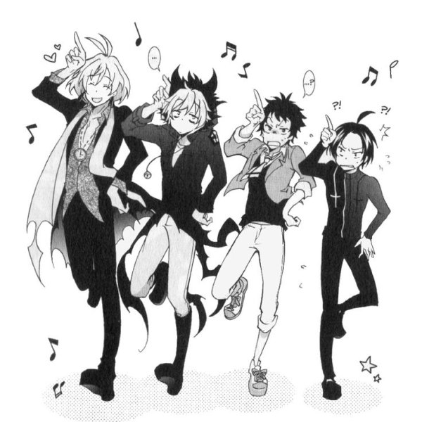 Аниме слуга вампир куро