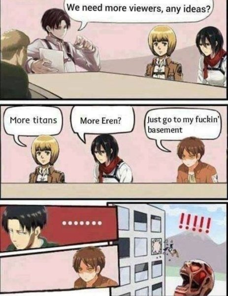 Атака титанов комиксы на русском