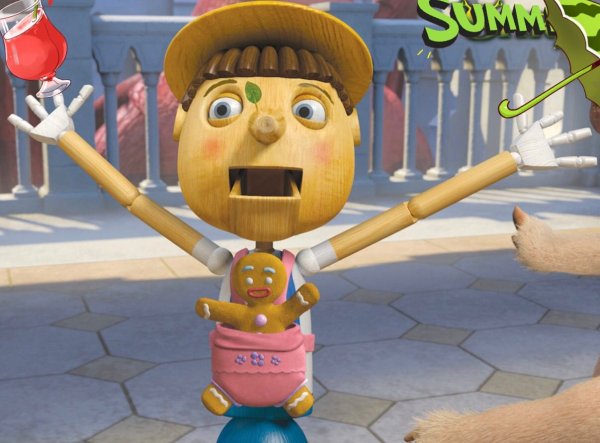 Шрек 2 Пиноккио