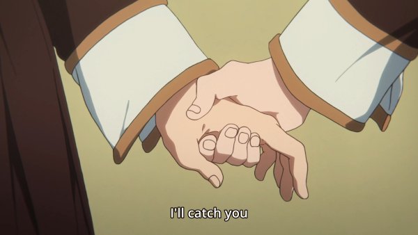 Аниме жмут руки