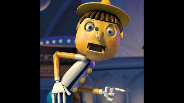 Пиноккио из Шрека врет