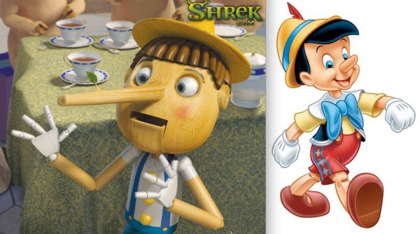 Мультфильм Шрек Пиноккио