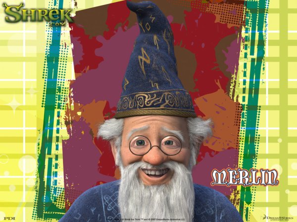 Волшебник Мерлин Шрек