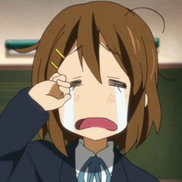 Аниме девочка плачет