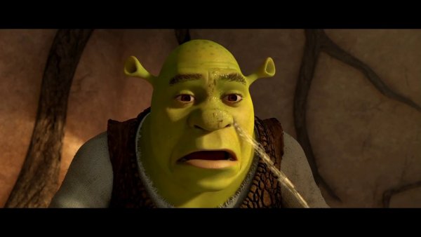 Грустный Шрек