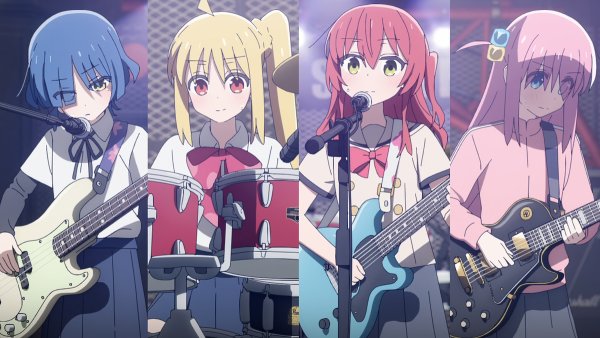 Аниме Bocchi Rock тихоня