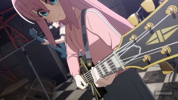 Аниме одинокий роккер