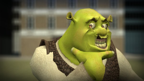 Шрек удивлен