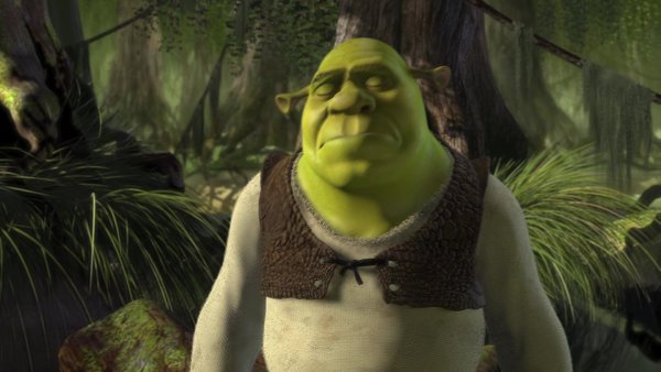 Фиона плачет Шрек