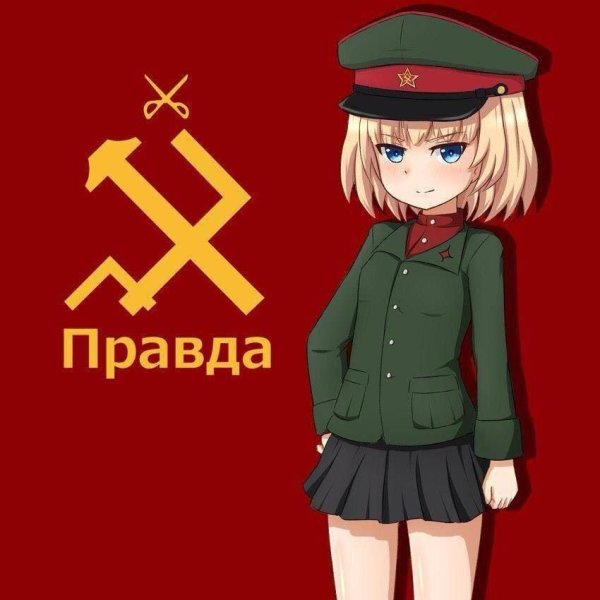 Girls und Panzer флаг СССР