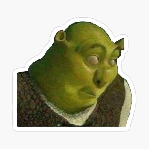 Стикеры Шрек