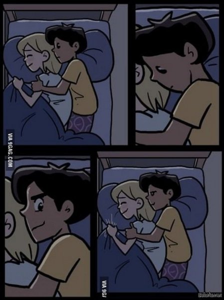 Объятия комикс