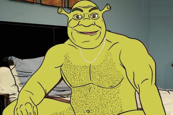 Шрек мультяшный рисунок