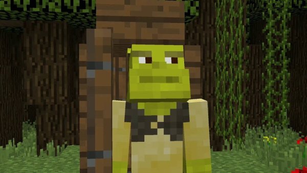 Дом Шрека в МАЙНКРАФТЕ