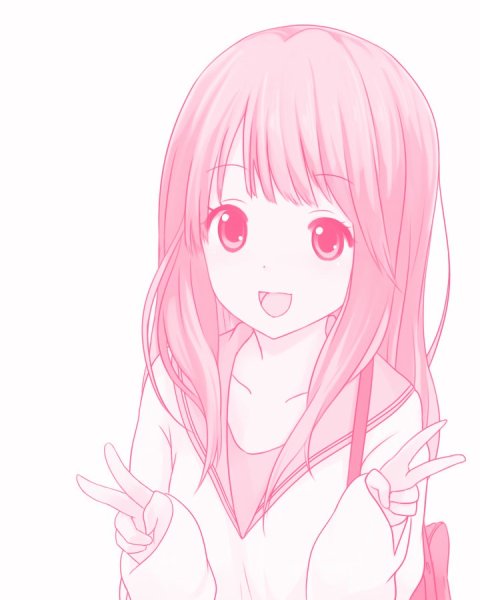 Аниме с розовыми волосами