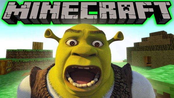 Шрек в МАЙНКРАФТЕ