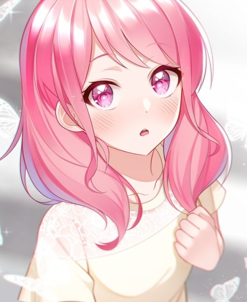 Аниме с розовыми волосами