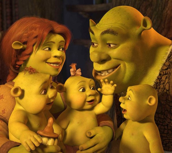Семья шрека
