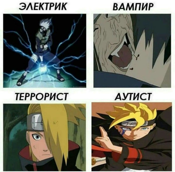 Мемы по аниме Наруто