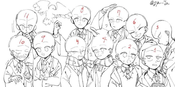 Позы для рисования