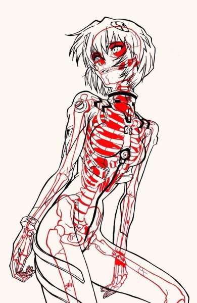 Евангелион скелет