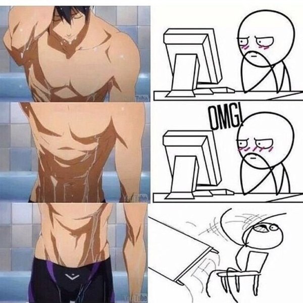 Аниме мемы смешные