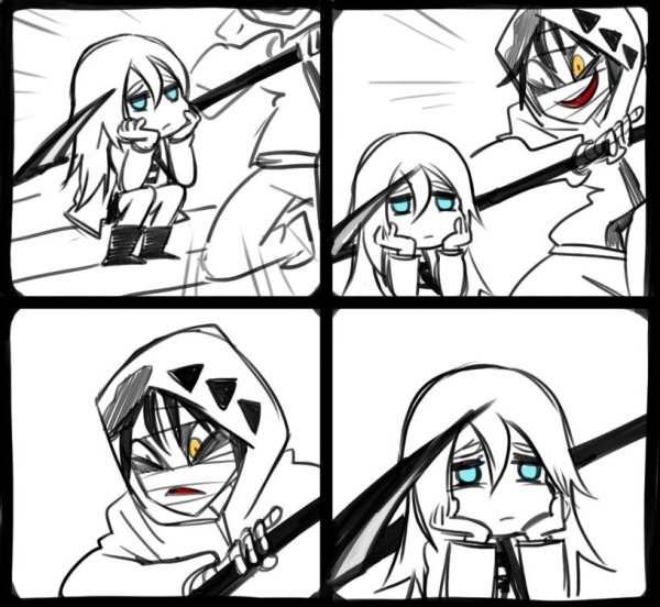 Ангел кровопролития аниме