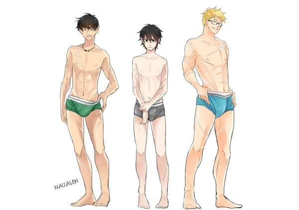 Телосложение референс